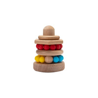 lightweight wooden stacking and building blocks for babies or toddlers