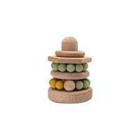 lightweight wooden stacking and building blocks for babies or toddlers