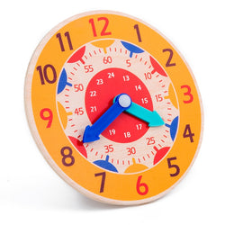 Wooden Clock Educational Toys